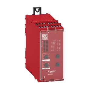 Schneider Electric Preventa XPS Universal - XPSUDN13AP -biztonsági relé modul, XPSUAF funkciók, Cat.4, biztonsági be/ki: 6/3NO+1NC, PNP, 24VAC/DC, csavaros