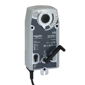   Schneider Electric Damper Actuator - MD10SR-T - Rugóvisszatérítéses zsalumozgató, 10 Nm, 230VAC táp, Nyit/Zár kimenet
