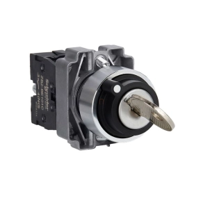   Schneider Electric Easy Harmony XB2 - XB2BG41C - Választókapcsoló, 2 állású, 1 NO, fém, 22mm