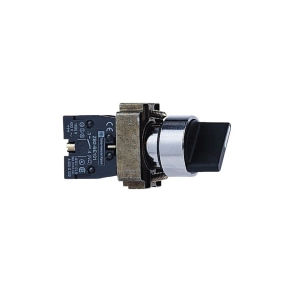   Schneider Electric Easy Harmony XB2 - XB2BD41C - Választókapcsoló, 2 állású, 1 NO, fém, 22mm, visszatérő