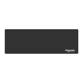 Schneider Electric Harmony XB5 - ZBYLEG301000 - kezelőpanel maszk, 300x100mm, teli fekete