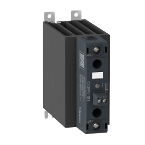   Schneider Electric Harmony Solid State Relays - SSD1A345M7C2 - Soild state relay - DIN rail, 1phase, 48 - 600Vac output, 90 - 280Vac/Vdc control, 45A