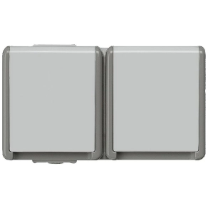   Siemens 5UB4722 dupla dugalj, falon kívüli, IP44, DELTA flat
