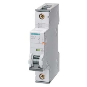 Siemens kismegszakító 1P C 4A 10kA (5SY4104-7)