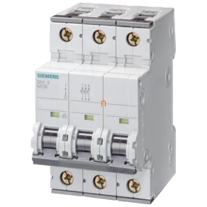 Siemens kismegszakító 3P C 13A 10kA (5SY4313-7)
