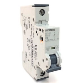 Siemens kismegszakító 1P C 2A 6kA (5SY6102-7)