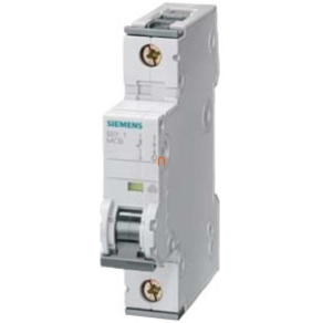 Siemens kismegszakító 1P C 6A 25kA (5SY8106-7)