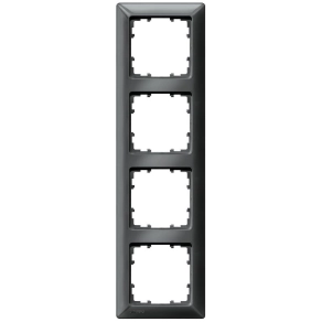 Siemens 5TG2554-6 4-es keret, antracit (RAL7016), DELTA line