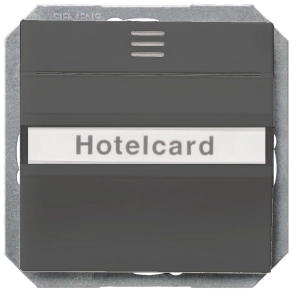   Siemens 5TG4822 hotel kártya kapcsoló, antracit (RAL7016), DELTA i-system