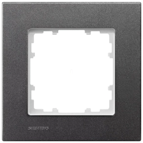 Siemens 5TG1111-2 1-es keret, antracit (RAL7016), DELTA miro