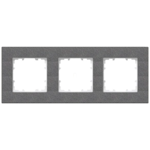 Siemens 5TG1113-2 3-as keret, antracit (RAL7016), DELTA miro