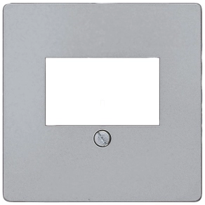   Siemens 5TG1256-2 TAE és hangszóró fedlap, alumínium (RAL9006), DELTA i-system