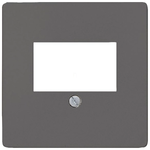   Siemens 5TG1226-2 TAE és hangszóró fedlap, antracit (RAL7016), DELTA i-system