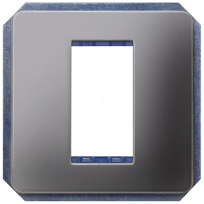   Siemens 5TG2096 tartókeret, 2 modul, antracit (RAL7016), DELTA i-system