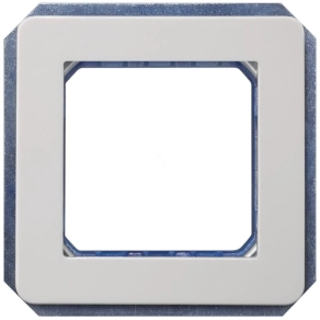   Siemens 5TG1392 tartókeret, 2 modul, titánfehér (RAL9010) 68x68mm, DELTA style