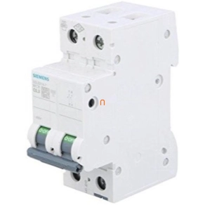 Siemens kismegszakító 2P C 10A 6kA (5SL6210-7)