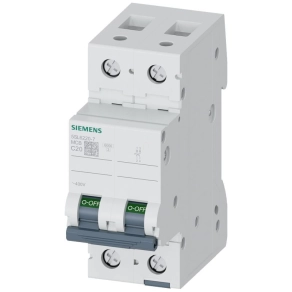 Kismegszakító 2C 20A 6kA  5SL6220-7 Siemens