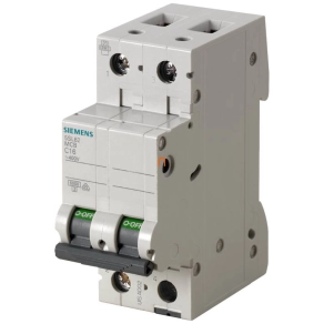 Siemens kismegszakító 2P B 20A 6kA (5SL6220-6)