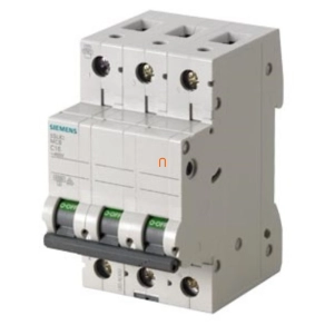 Siemens kismegszakító 3P C 10A 6kA (5SL6310-7)