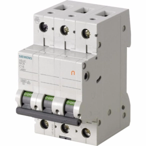 Siemens kismegszakító 3P C 16A 6kA (5SL6316-7)