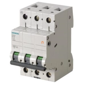 Siemens kismegszakító 3P C 20A 6kA (5SL6320-7)