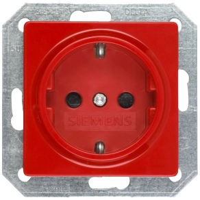   Siemens 5UB1522 dugalj (GYV) biztonsági zsalus, piros (RAL3003), DELTA i-system