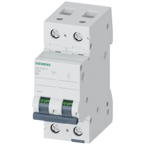 Kismegszakító 2B 6A 10kA  5SL4206-6 Siemens