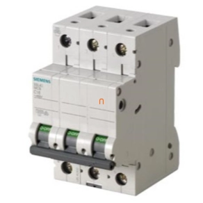 Siemens kismegszakító 3P C 4A 10kA (5SL4304-7)
