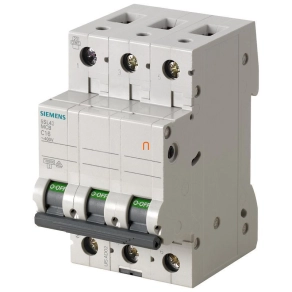 Siemens kismegszakító 3P C 16A 10kA (5SL4316-7)