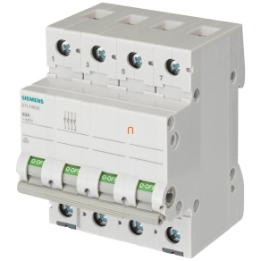   Siemens 5TL1480-0 moduláris leválasztó kapcsoló, 80A, 4NO, BE-KI