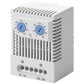   Siemens 8MR2170-1EA iker termosztát, 0 - +60°C, 1NO+1NO, 10 (2A)/250VAC