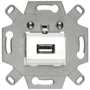 Siemens 5TG2022-0 USB A 2.0 aljzat, fehér, DELTA i-system