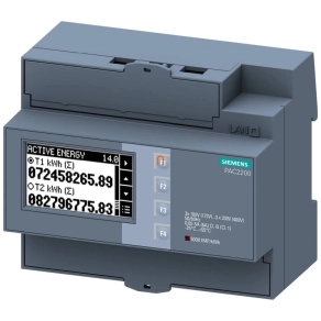   Siemens 7KM2200-2EA30-1CA1 SENTRON PAC2200 multiműszer, saját táplálású, M-Bus, MID hitelesítés nélkül