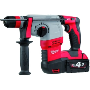   Milwaukee M18 Szuperkompakt SDS-Plus kalapács, 4 fokozatú, 2x4.0Ah akkumulátorral, 80 perces töltővel, kofferrel HD18 HX-402C 4933441280