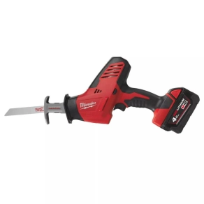   Milwaukee M18 Fűrész kompakt, univerzális, 2x4.0Ah akkumulátorral, 80 perces töltővel, táskával C18 HZ-402B 4933441340