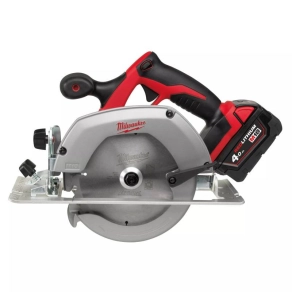   Milwaukee M18 körfűrész 165mm, 55mm vágásmélység, fához és műanyaghoz, 2x4.0Ah akkumulátorral, 80 perces töltővel, táskával HD18 CS-402B 4933441400