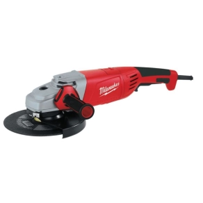   Milwaukee sarokcsiszoló 230mm, 2400W, 6600 ford/perc, Deadman kulcs, 4m-es kábellel AG 24-230 E/DMS 4933402450