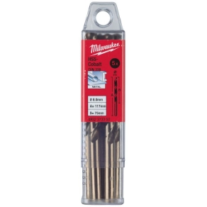   Milwaukee Red Cobalt – HSS-G Co fémfúró – DIN 338 – 9,5mm (5db/cs) 4932373353