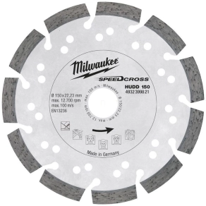 Milwaukee Gyémánt vágótárcsa HUDD 150mm 4932399821