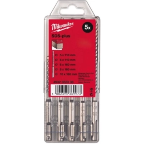   Milwaukee SDS plus 5 darabos fúrókészlet fúrókalapácshoz O5,6 x 110 i O6/8/1 4932352338
