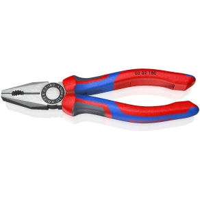 Knipex Egyetemes fogó 180mm 2K nyél - 03 02 180