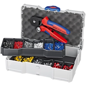 Knipex Krimpelő készlet érvéghüvelyhez - 97 90 09