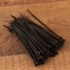 Kábelkötegelő, 100db/csomag, fekete (150x3,5mm)