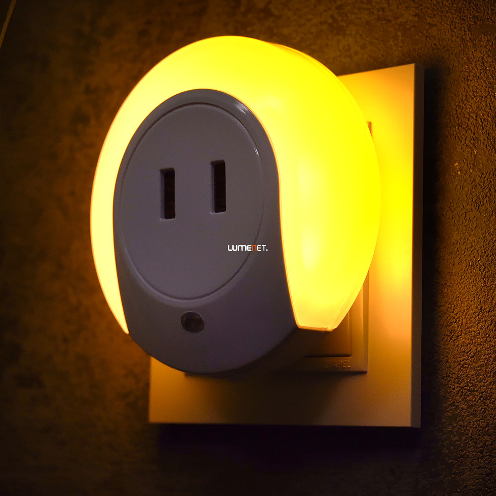 Éjszakai LED lámpa alkonykapcsolóval, USB töltővel - Müller Licht 27700019