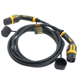 DeWALT EV Type2 töltő kábel 5m 22kW IP65 73723