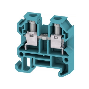   Weidmüller átmenő sorkapocs AKZ 4 BL (0,13-6mm2), TS15/PA, IEC 400V/32A, kék, 0294380000