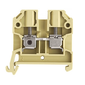   Weidmüller átmenő sorkapocs SAK 4/35 (0,13-6mm2), TS35/PA, IEC 800V/32A, bézs, 0443660000