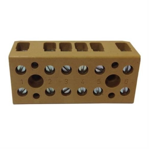   Többpólusú kapocsléc 400V/32A 0,33-4mm3 BK 6 CRN 0625220000 Weidmüller