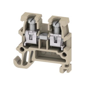   Weidmüller átmenő sorkapocs AKZ1.5 (0,21-2,5mm2), TS15/PA, IEC 250V/17.5A, bézs, 0340460000