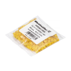   Vezeték és kábeljelölő szám 1 sárga CLI C 1-3 GE/SW 1 MP 0252611505 Weidmüller